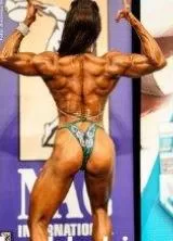 Back double biceps