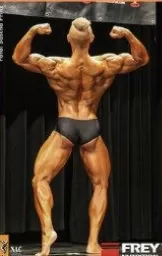 Back double biceps